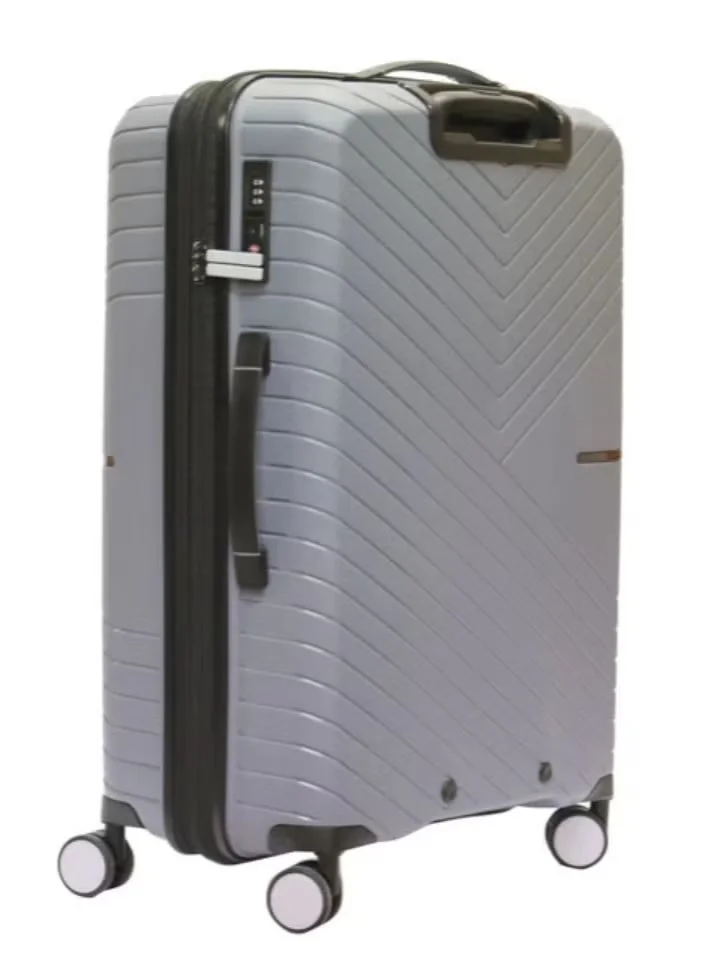CALVIN KLEIN  Calvin Klein Sustain 2.0 3-Piece Hardsided Luggage Set on Wheels for Unisex | Ultra Lightweight ABS with Spinner Wheels 4 Color Flintstone  | Best Price UAE